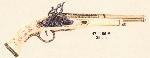 pistole s k�esadlov�m z�mkem - b�l� proveden�